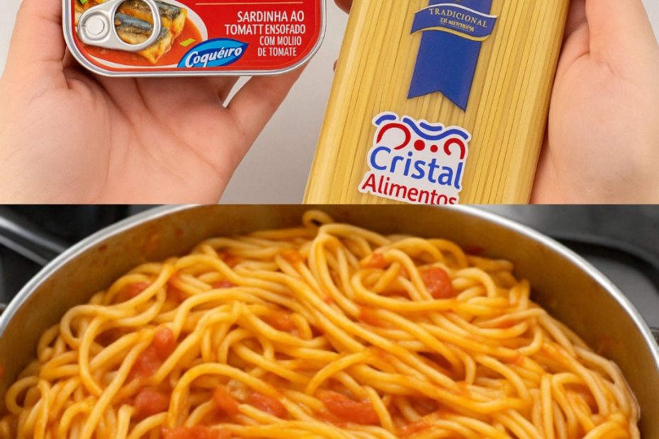 Macarrão com Sardinha: Uma Refeição Completa e Econômica Que Toda Família Adora!