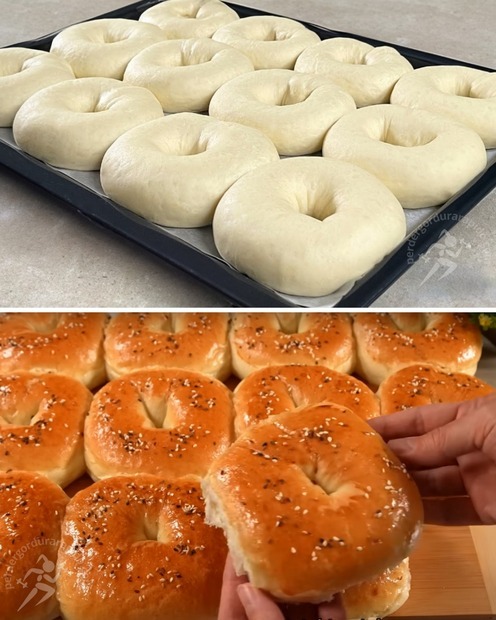 Se você tiver farinha e 2 ovos, prepare este pão delicioso!
