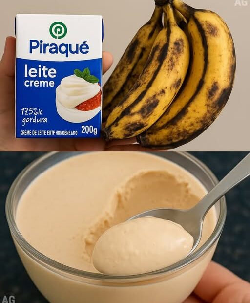Tem banana velha em casa ? Não jogue fora! Fiquei passada quando misturei isso!