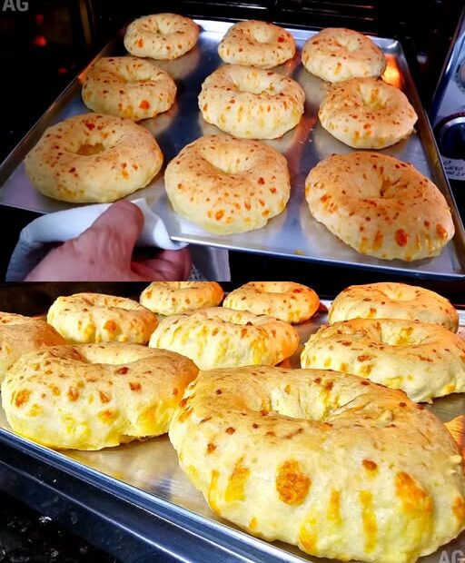 BISCOITO DE QUEIJO que CRESCE MUITO, fica um espetáculo