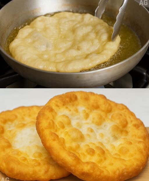 Broinha da feira feita com 2 ingredientes, fica pronta em minutos