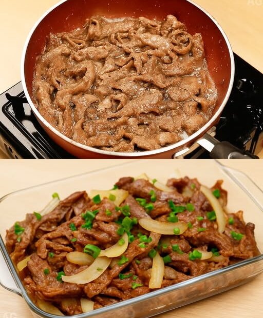 Carne assim só em restaurante chique e a receita é muito fácil de fazer