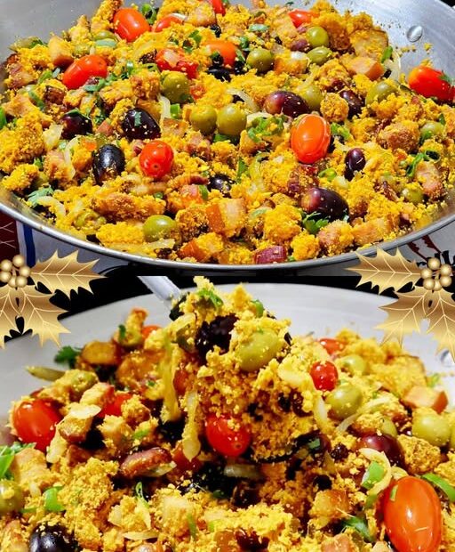 Farofa de rico, especial de NATAL não pode faltar na sua CEIA de fim de ano