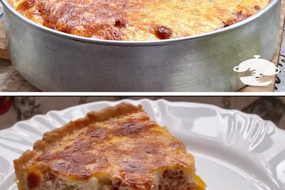 Massa para torta salgada perfeita e você só precisa de 2 ingredientes para fazer