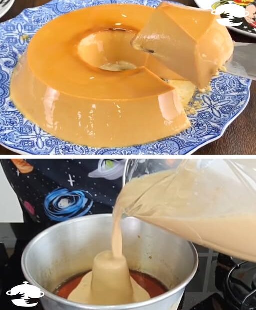 Pudim de doce de leite uma sobremesa deliciosa simples e prática de preparar