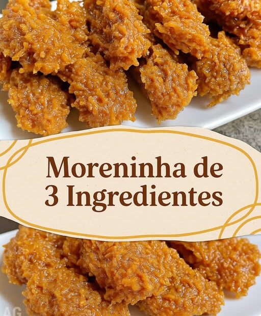 Moreninha de 3 ingredientes, quando fizer uma vez vai querer sempre