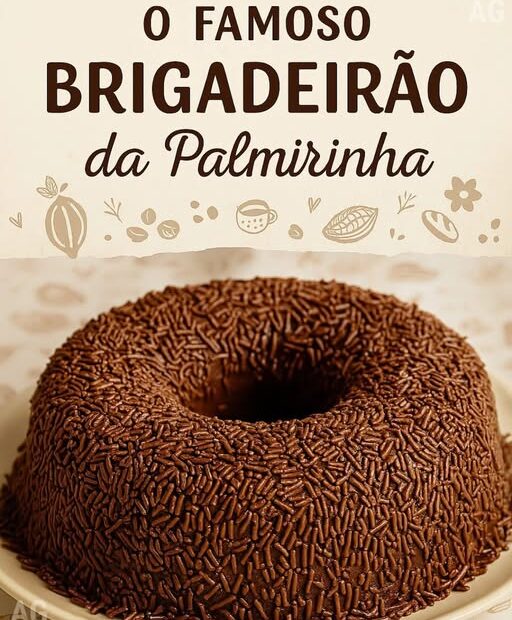 Brigadeirão da Palmirinha: eu sempre faço essa receitinha maravilhosa deixada pela nossa eterna Vovó