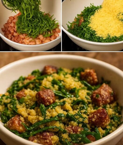 Farofa de Couve simples e rápida: eu sempre faço essa receita aqui em casa