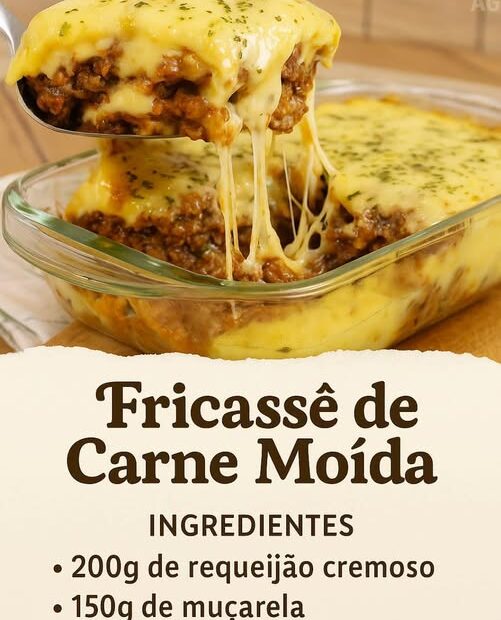 Fricassê de Carne moída fácil e saboroso: todos vão ficar com água na boca
