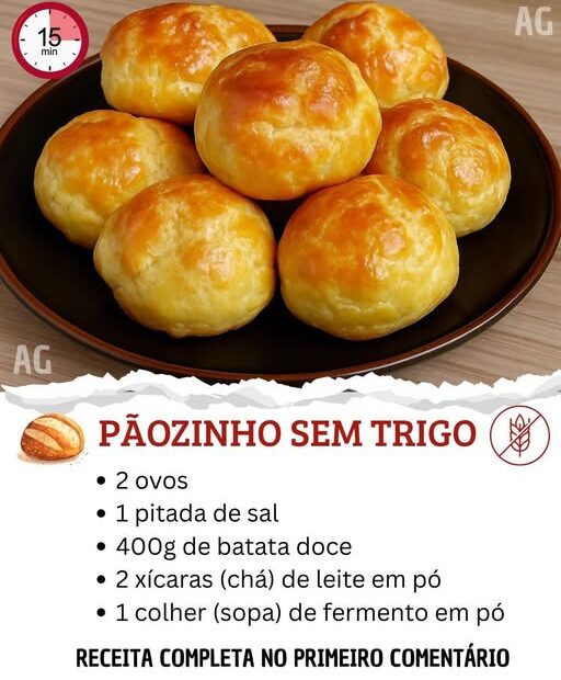 Pãozinho sem trigo da Dona Ana: saiba como preparar essa receitinha deliciosa de maneira prática