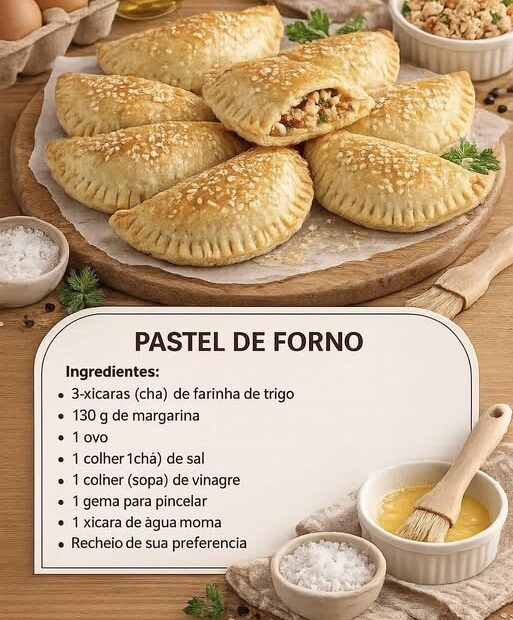 Pastel de Forno da dona Ana: depois que eu aprendi, eu só faço assim!