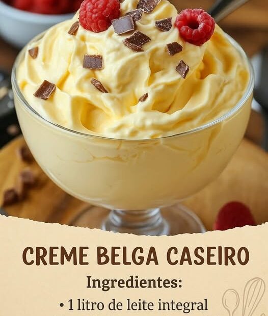 Creme Belga Caseiro: saiba como preparar esse recheio delicioso de maneira simples