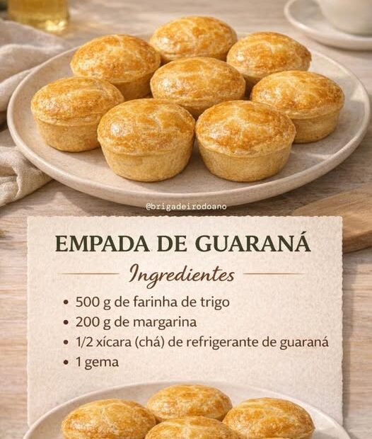 Empadinha com Massa de Guaraná
