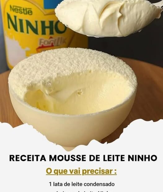 Mousse de Leite Ninho: saiba como preparar essa receitinha deliciosa de maneira simples