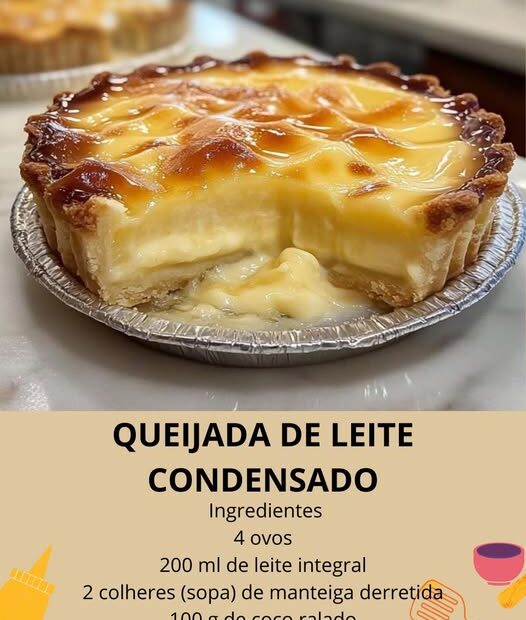 Queijada de Leite Condensado