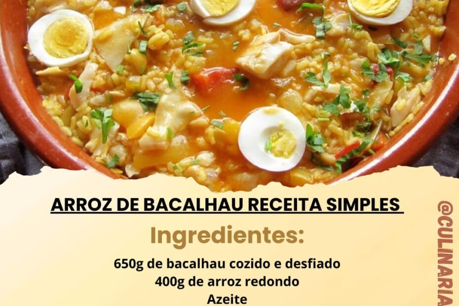 Arroz de Bacalhau, receita muito simples e fica com um paladar delicioso. Arroz de Bacalhau, receita muito simples e fica com um paladar delicioso.