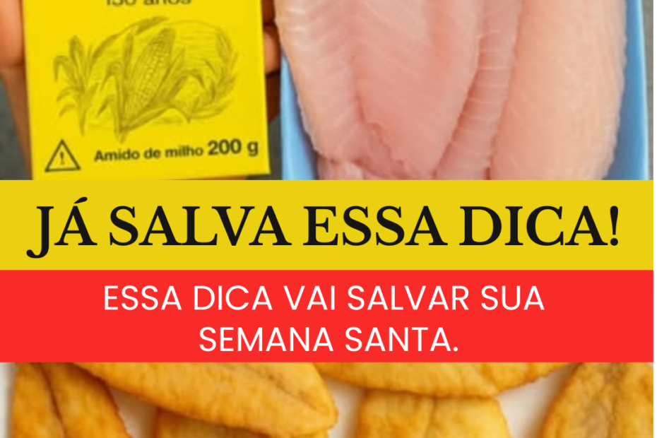 Essa dica vai salvar sua SEMANA SANTA, aprenda como deixar o Peixe sequinho e crocante.
