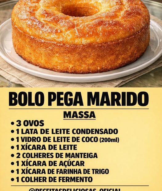 Bolo Pega Marido, veja o passo a passo e aprenda como fazer