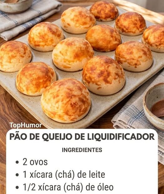Pão De Queijo De Liquidificador