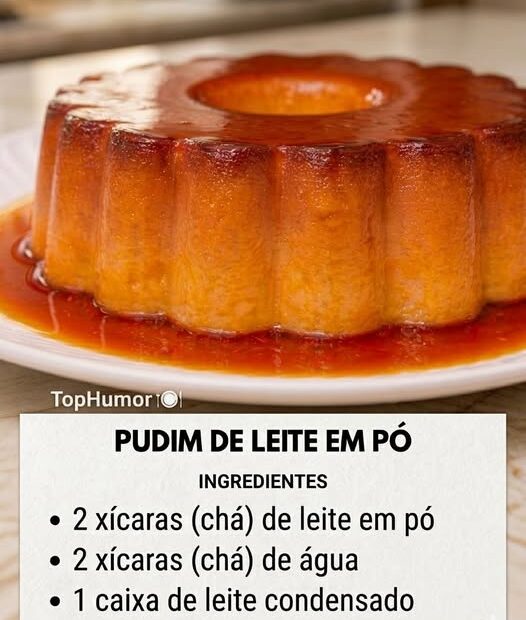 Pudim De Leite Em Pó