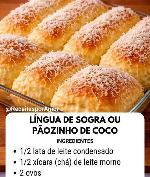 Língua de Sogra (Pãozinho de Coco), é muito fofinho