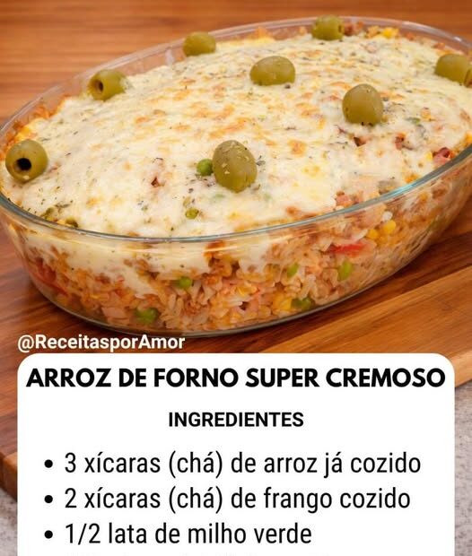 Arroz de Forno Super Cremoso