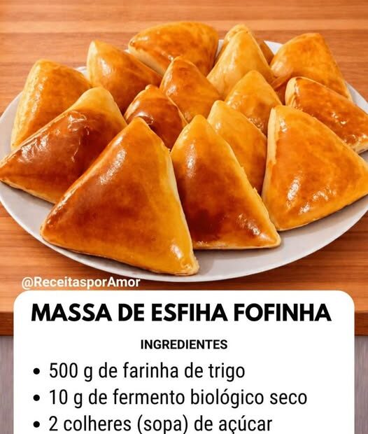 Massa de Esfiha Fofinha — Fácil, Macia e Perfeita para Qualquer Recheio!