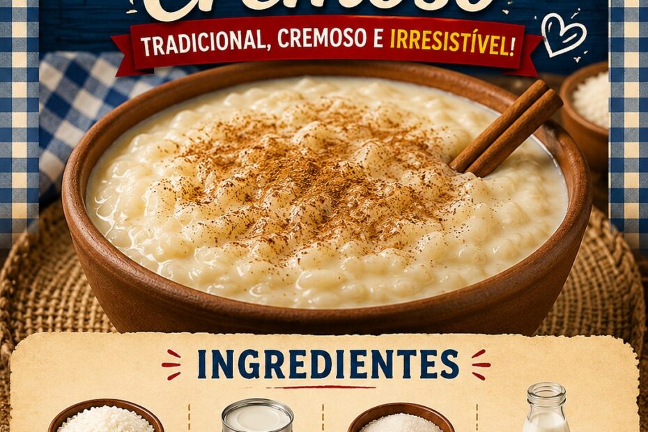 Arroz Doce Cremoso Arroz Doce Cremoso