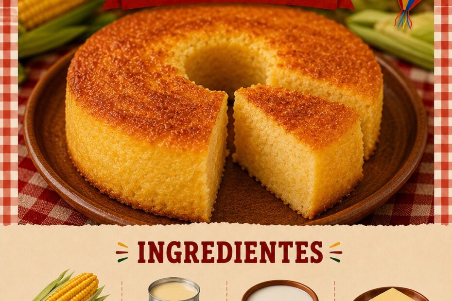  Bolo de Milho Cremoso