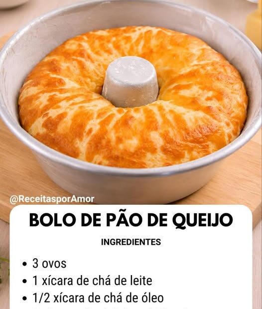 Bolo de Pão de Queijo