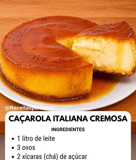 CAÇAROLA ITALIANA CREMOSA CAÇAROLA ITALIANA CREMOSA