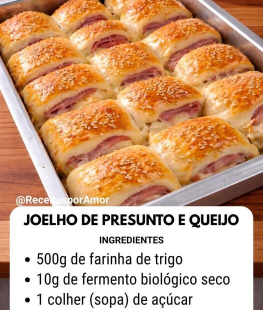 JOELHO DE PRESUNTO E QUEIJO (DE PADARIA)