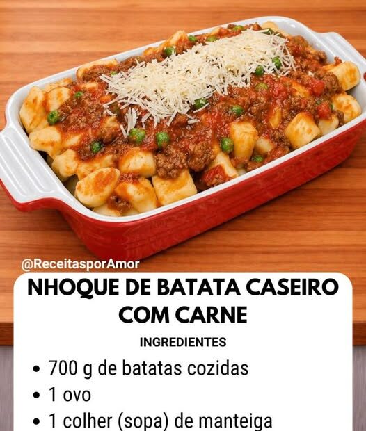 Nhoque de Batata Caseiro — Macio, Leve e Delicioso!