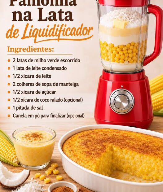 Pamonha na Lata de Milho