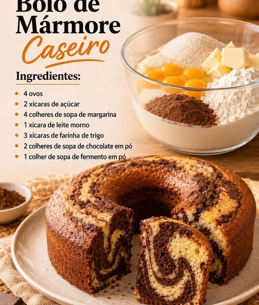 Bolo Mármore