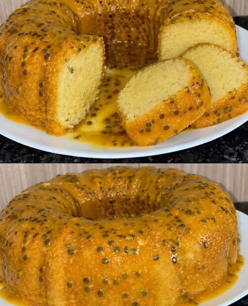 BOLO FOFO DE MARACUJÁ