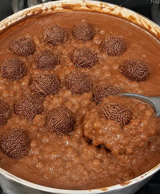 Canjica Cremosa de Brigadeiro: Viralizou na Internet