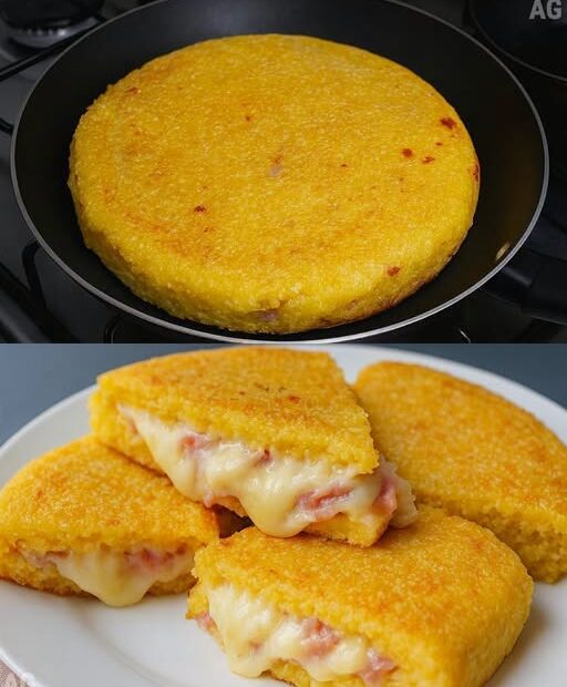 Cuscuz de frigideira