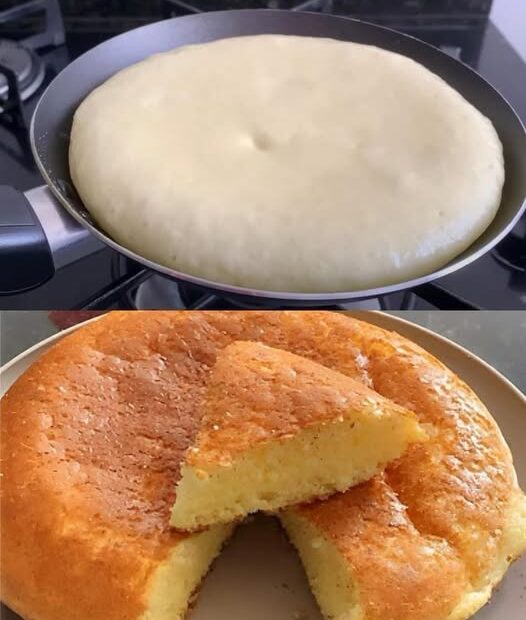 Pão de Maisena feito na frigideira