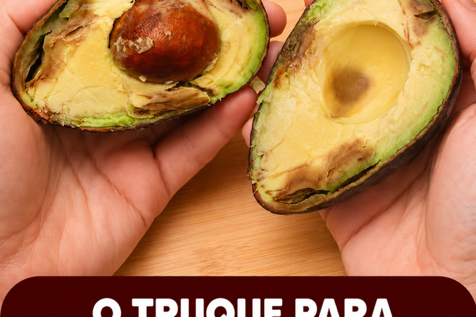 O truque simples para evitar que o abacate amadureça rápido demais