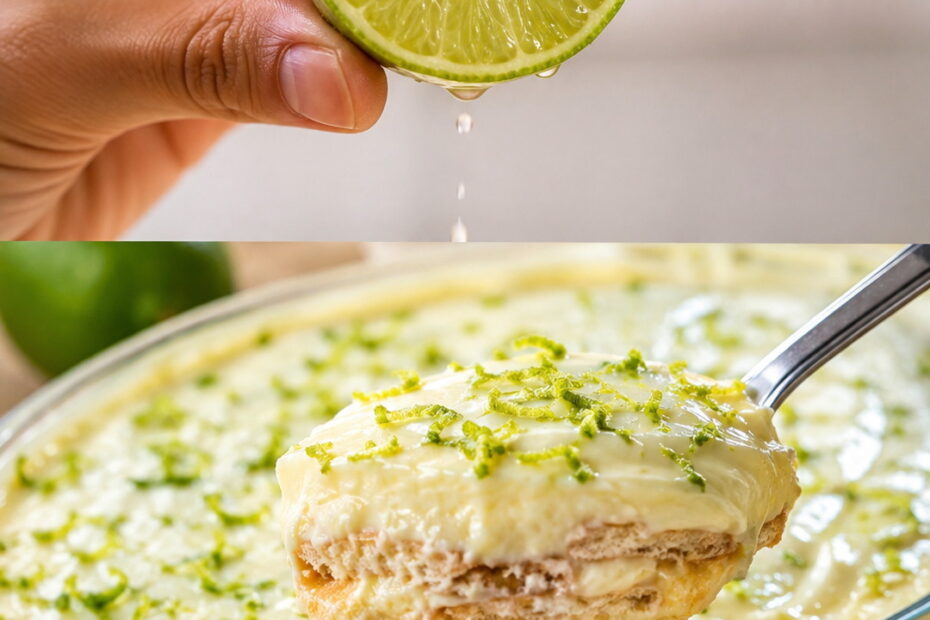 Pavê de Limão com 4 Ingredientes: Sobremesa Fácil, Cremosa e Gelada