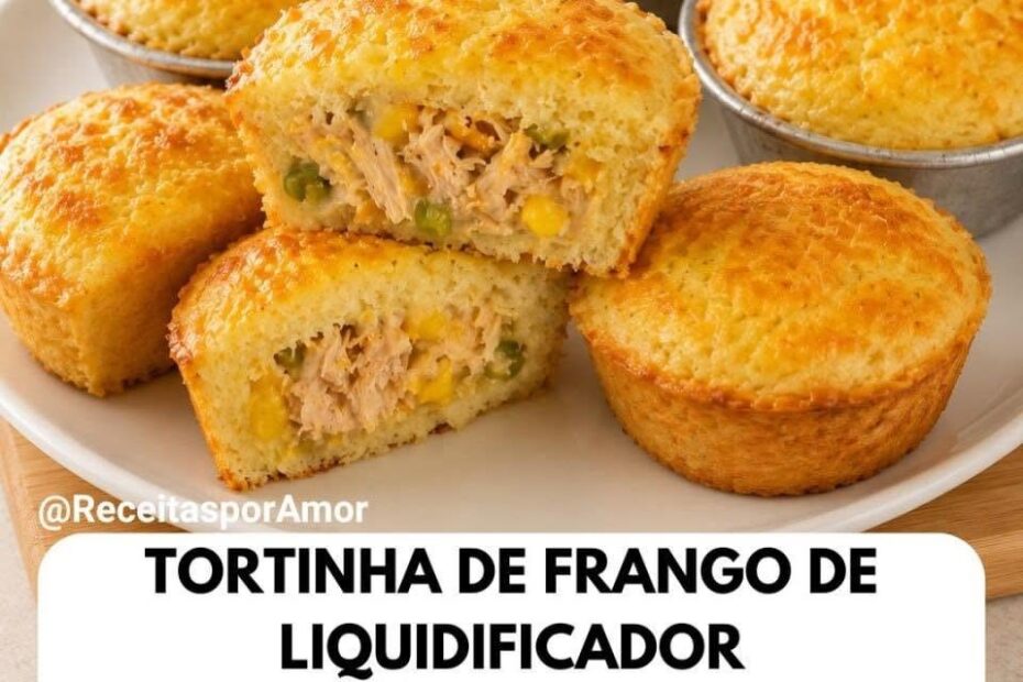 A massa vai no liquidificador e o recheio aparece em cada mordida