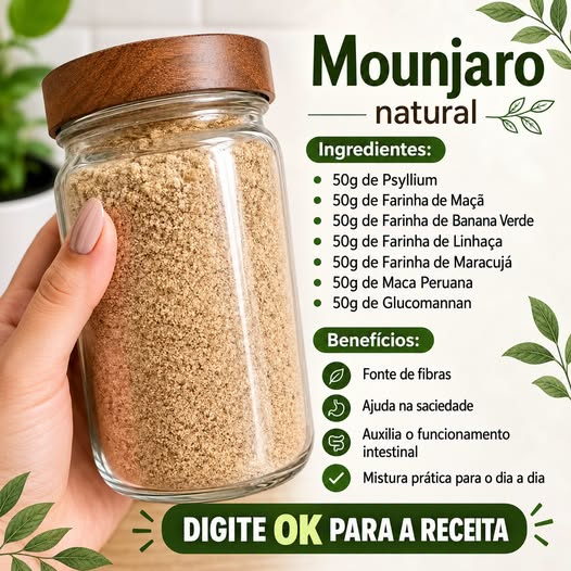“Mounjaro natural” com fibras: o que essa mistura é e por que não substitui o medicamento “Mounjaro natural” com fibras: o que essa mistura é e por que não substitui o medicamento