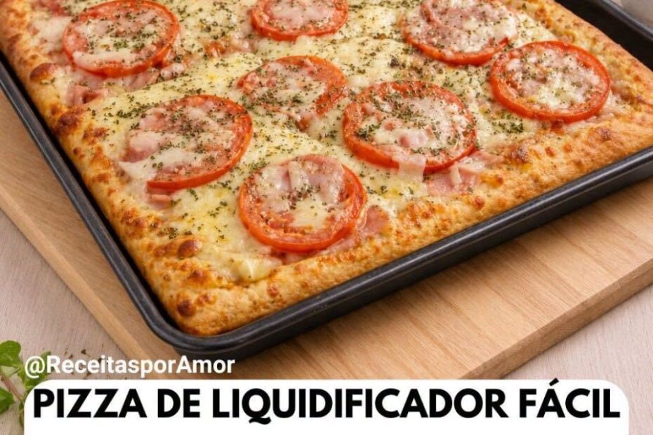 O liquidificador faz a massa e o forno entrega um resultado fofinho