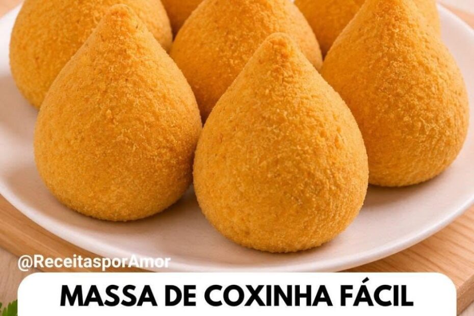 Uma massa fácil e econômica para fazer vários salgados