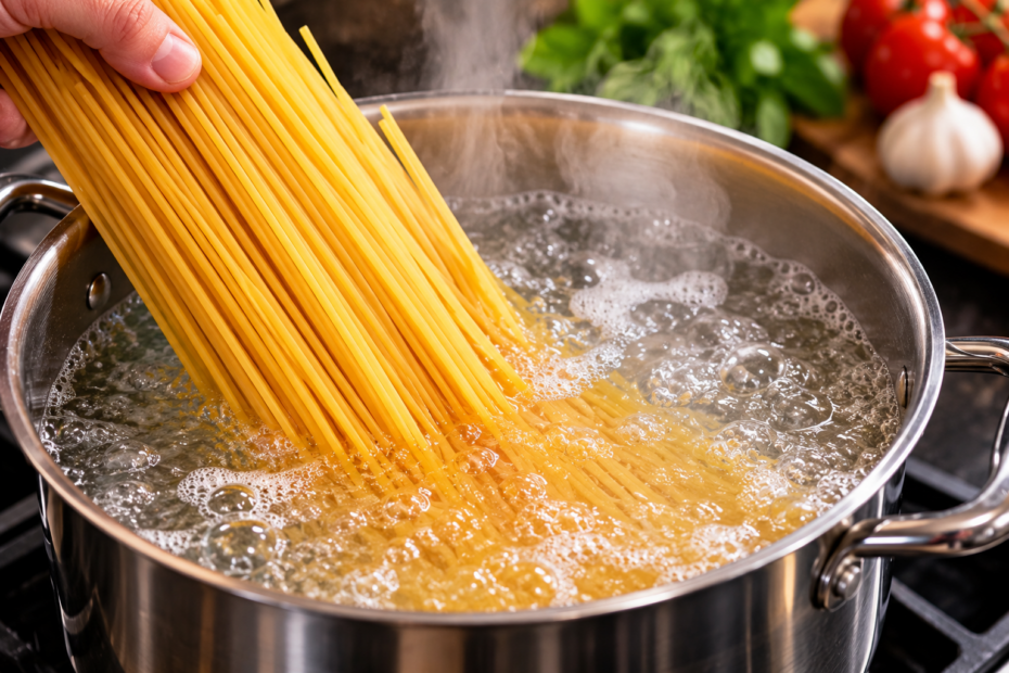 NÃO COZINHE O MACARRÃO NA ÁGUA! Descubra o truque para deixar a massa muito mais saborosa