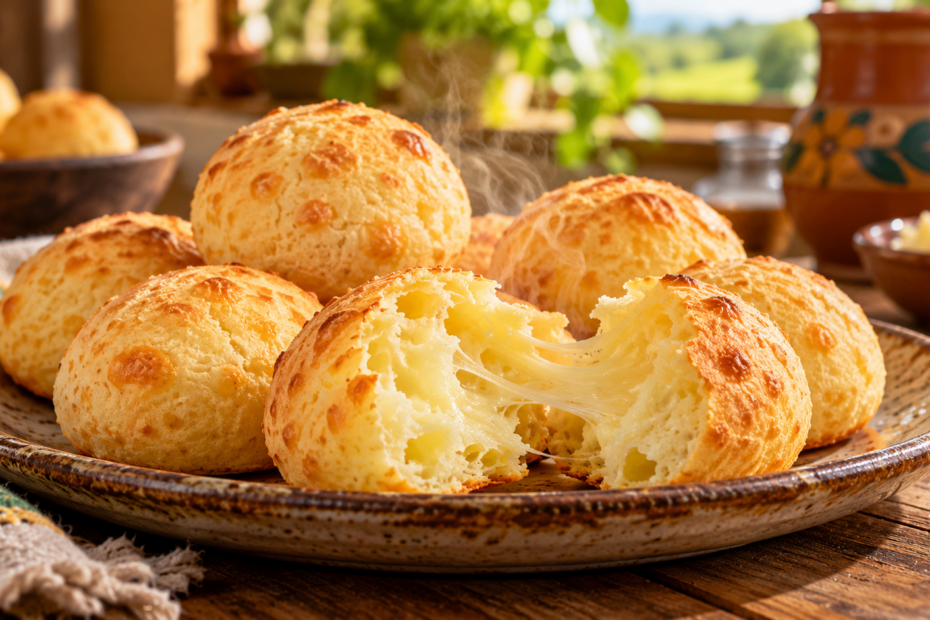 Pão de Queijo Caseiro Crocante por Fora e Macio por Dentro: Receita Fácil e Deliciosa