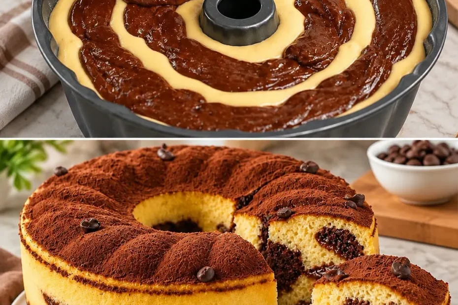 Bolo Tiramisu Cremoso com Café e Chocolate