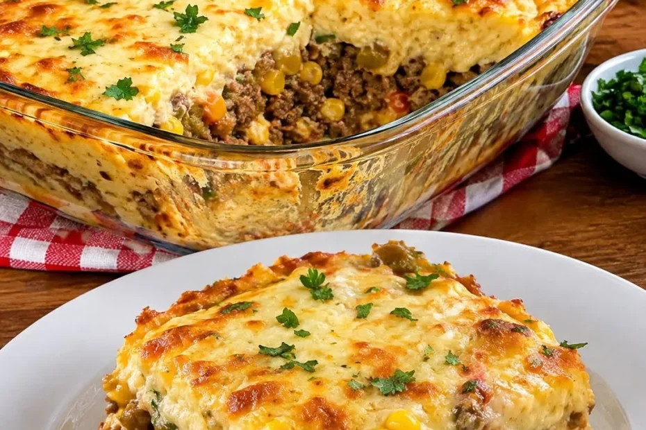 Carne Moída Cremosa com Milho Fácil para o Almoço Carne Moída Cremosa com Milho Fácil para o Almoço