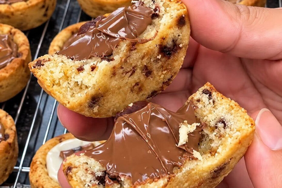 Cookie cup recheada com creme de avelã: receita e 7 dicas de preparo Cookie cup recheada com creme de avelã: receita e 7 dicas de preparo